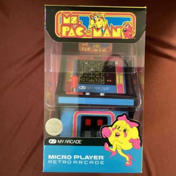 My Arcade Ms. Pac-Man Micro Player Retro Arcade New - Picture 7 of 9